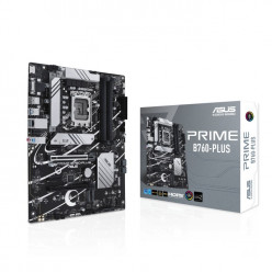 ASUS PRIME B760-PLUS, Socket 1700, Intel® B760 (14/13/12th Gen CPU), Dual 4xDDR5-7200, VGA, HDMI, DP, CPU Intel graphics, 2xPCIe X16 5.0, 4xSATA3, RAID, 3xM.2 4.0, 1xM.2(Key E for WIFI), 2xPCIe X1, Realtek 7.1 HDA, 2.5GbE LAN, 1xUSB-C Gen2 2x2, 2xUSB3.2 G